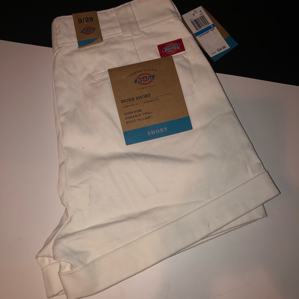 Dickies cuffed work shorts
